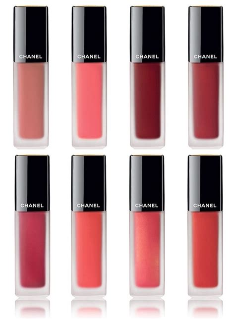 chanel liquid lip colour|Chanel lipstick colour chart.